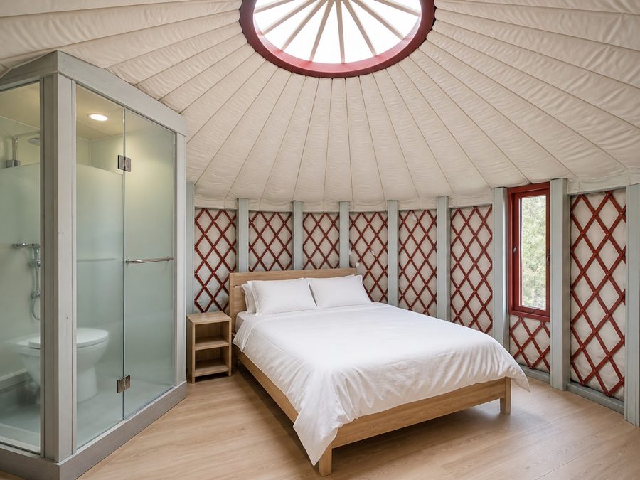 Tenger 11 m² Compact Sleeping Unit interior view 1