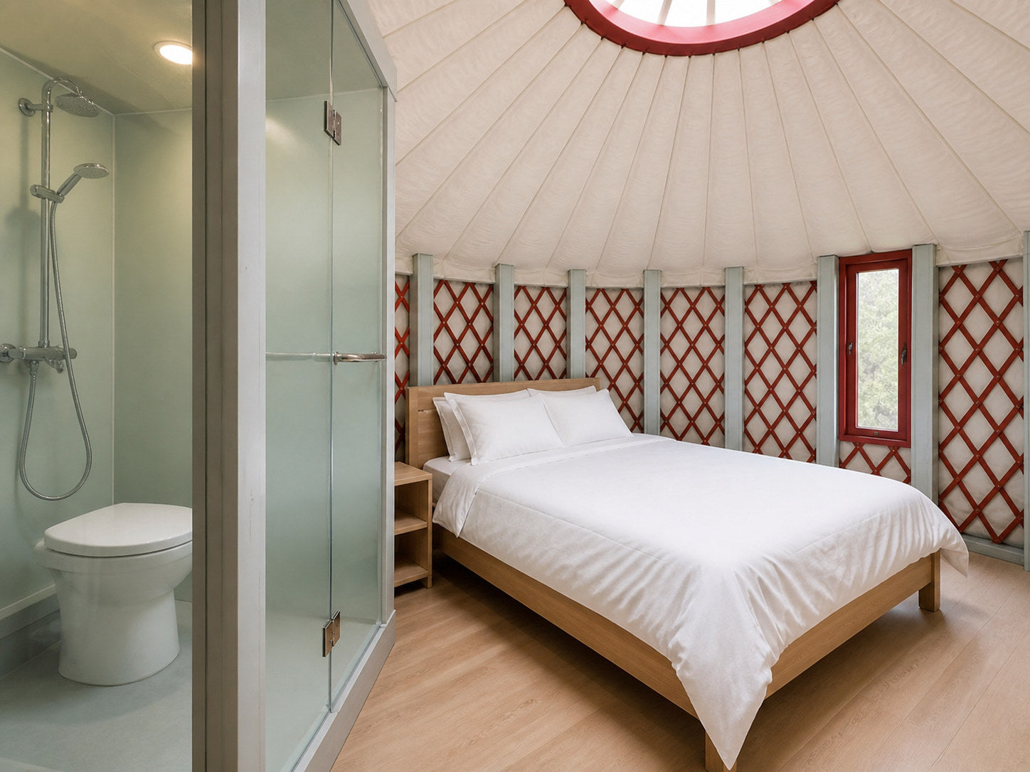 Tenger 11 m² Compact Sleeping Unit interior view 2