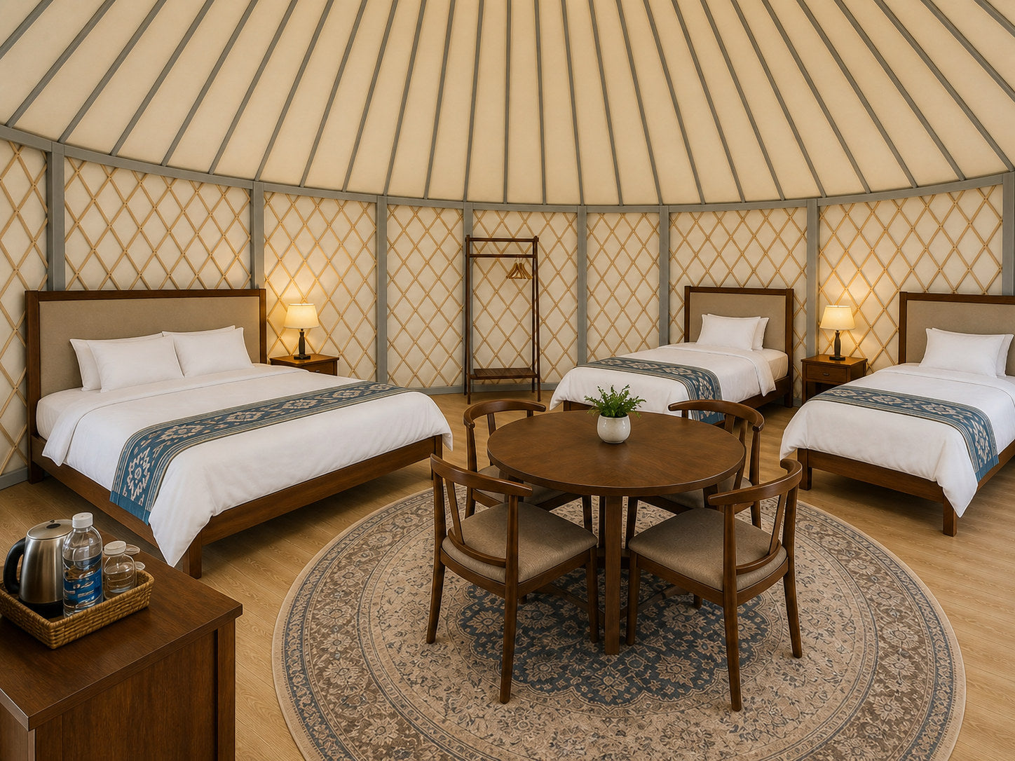 Tenger 31 m² Family Suite Space interior view 2