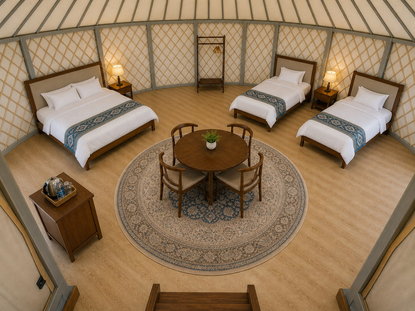 Tenger 31 m² Family Suite Space interior view 4