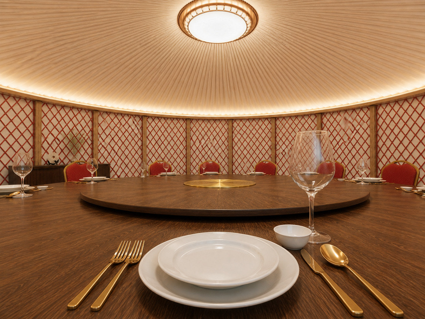 Tenger 52 m² Reception and Dining Space interior view 5