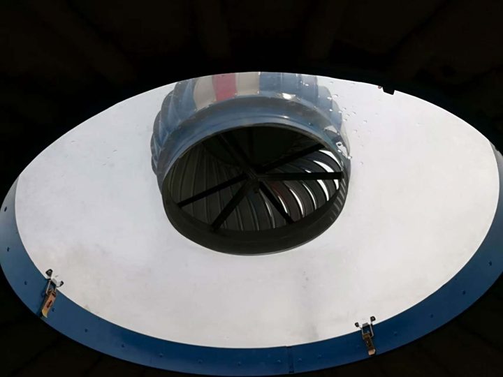 Détail du puits de lumière