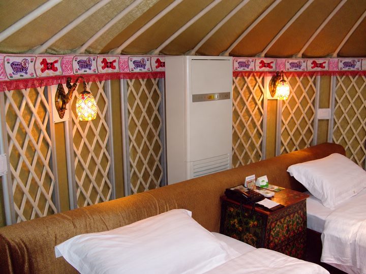 Chambre et éclairage mural
